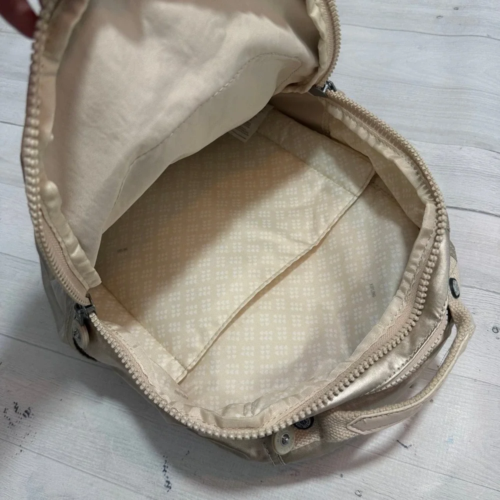 Kipling Women's Seoul backpack metallic gold